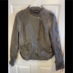 Blanc noir vegan jacket sz XL